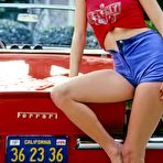 Fourth pic of Diane Weber red Ferrari