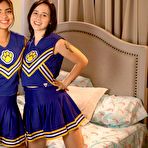 First pic of Hazel Heart and Remi Jones pleasuring pussies after cheerleading practice
