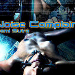 First pic of SexPreviews - Demi Sutra naked ebony is bound in metal her legs spread and pussy toyed