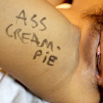 Fourth pic of Hairy Asian Anally Creampied | The Hairy Lady Blog