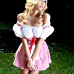 Second pic of Kimber James in Red hood dress | The Mature Lady Porn Blog
