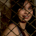 First pic of This slave&rsquo;s Sasha Yung mouth gets free only when the masters change the cocks.