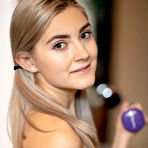 Fourth pic of Eva Elfie Naked Workout Blonde