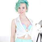 First pic of 18 Videoz - // - Blue-haired teeny anal debut