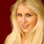 Fourth pic of Cute blonde Taylor Swanson loses black mini skirt