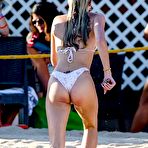 Third pic of Josie Canseco Flashing Her Nude Tits At The Beach