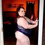 First pic of BBW Topaz Ladai in kinky interracial sex with CJ Wright
