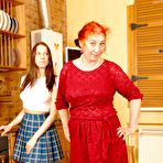 First pic of Hot babe fisting a mayure lesbian in the kitchen
