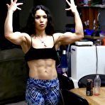 Fourth pic of Muscle Girl Tia Nude