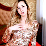 First pic of Margaret Clay in a Shiny Dress
