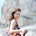 First pic of Rich A: Babe satisfies juicy cunt outdoors @ Met Art - XNSFW.COM