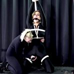 Second pic of Red August&rsquo;s Catsuit is No Protection Against Vibrator Bondage Orgasms | Fragile Slave