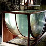 Third pic of Helpless handcuffed slave girl Delilah Strong gets dunked in a glass tank with water