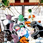 Second pic of Sailormoon and Dragonball orgy - Free-Famous-Toons.com