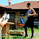 First pic of tasty glamour EURO ladies fucking like real sluts - fully clothed sex