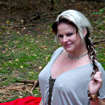 First pic of Sexy girl naked in the woods.