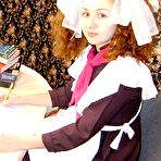 First pic of "Maid wanks pussy with dildo picture by royaldressedladies"