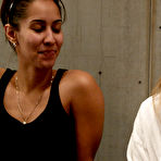 Fourth pic of Uniformed lady guard with strapon Isis Love fucks imprisoned Harmony Rose