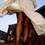 Third pic of Lady B teases an admirer with her high heels