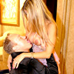 Fourth pic of Blonde babe gets a good fuck on table