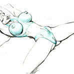 Third pic of Breasty famous toon girls posing