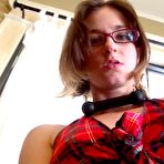 Fourth pic of Homegrown Video - College Cutie Gets Strapon Fucked