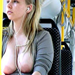 Fourth pic of Metrotram Voyeur Boobs