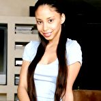 First pic of Leggy latin teen Alexis Love gets her tight hole penetrated and swallows tasty cum