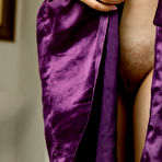 Second pic of Ulyana Orsk Half The Population Silk Robe Zishy - Bunnylust.com