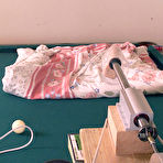 First pic of Pierced Dani gets double attacked by the Fucksall and the Intruder on a pool table