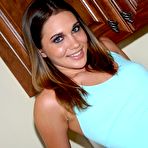 First pic of Luscious blonde Dakota Brooks shows her perfect butt and does a blowjob on cock