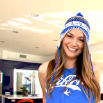 First pic of Kinky babe with hot ass Allie Haze takes dick in pussy hole, sucks it and enjoys cum shot