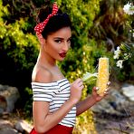 Second pic of Emily Willis in Retro Picnic by Holly Randall | Erotic Beauties