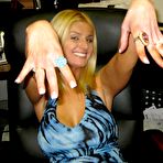 First pic of Huge titted blonde Kagney Linn Karter and her party fiends suck and get fucked for fun