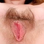 Fourth pic of Hairy Sausha shows off her bush