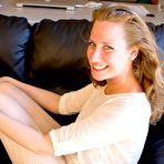 First pic of Hairy Nichole takes off her stockings