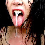 Fourth pic of Gagalicious.com - Ray Veness' Nose Pinched As She Sucks Cock
