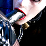 Fourth pic of BLUE NEON ART girl Anastasia as Rubber-maid