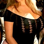 First pic of Maggie Green - pink panties black top