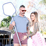 First pic of Karma Rx Busty Blonde Cant Resist the Poolboy