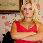 First pic of Small titted british blonde Jess Blonde bares all after giving painful handjob