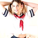 First pic of Kristen Scott School Uniform Teasing