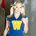 First pic of Sexy cheerleader Shawna Lenee exposing her nice breasts and ass