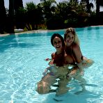 First pic of BikiniFanatics - Two big boobed bikini babes love sharing cock
