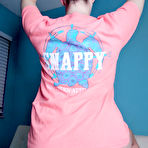 Fourth pic of Kayla Kiss Bottomless Series Nude At Home Selfies