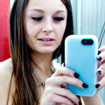 Second pic of Emma Mason Rare Nude Selfies Phil-Flash Petite Teen Shaved Pussy And Smile