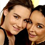 Fourth pic of Francys Belle and Amanda Hill enjoy golden nectar - My Free Pornstars