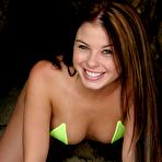 Second pic of Kari Sweets Tiny Green Bikini Nude Pics - Bunnylust.com