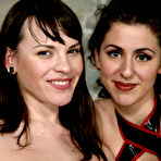 Third pic of Tied man gets humiliated and banged by two brunettes Dana DeArmond and Princess Donna