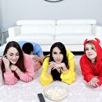 Second pic of BFFs Johnny Crashes Slumber Party